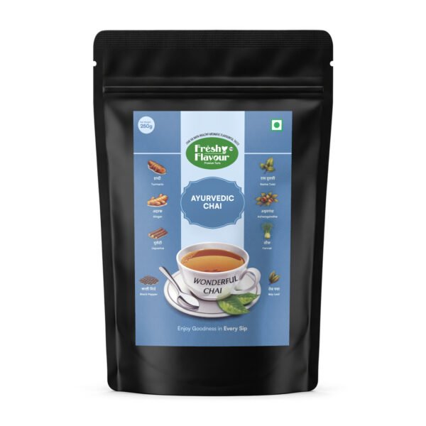 Fresh n Flavour Ayurvedic CTC Chai 250g pouch front