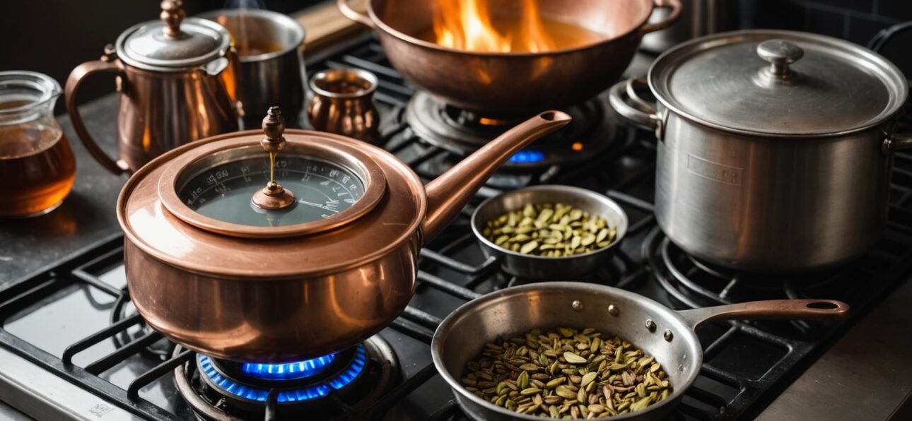 Step-by-step guide to brewing perfect masala chai at optimal water temperature