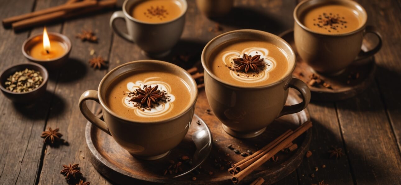 Fresh masala chai blend made with pure natural spices and herbs