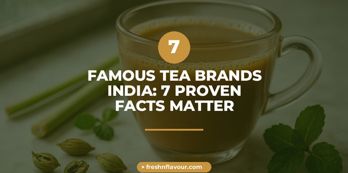 Cup of masala chai representing famous tea brands in India comparison
