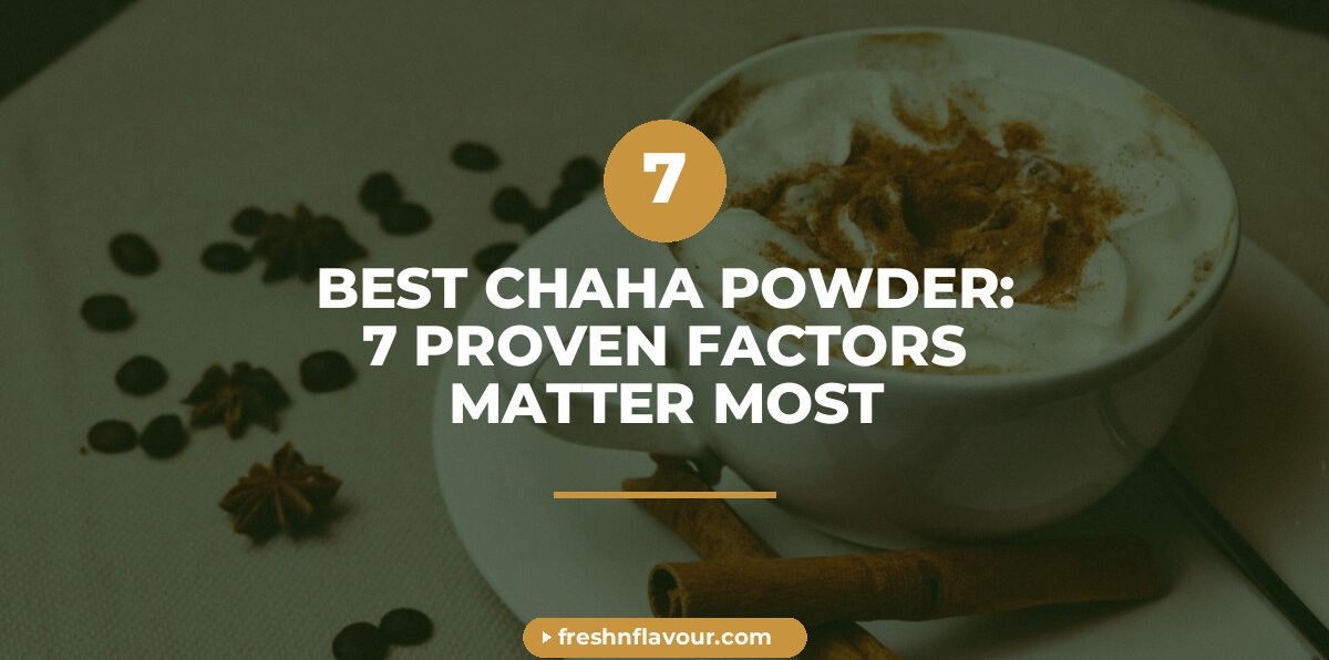 Best chaha powder brewed as hot masala chai with whole spices scattered around the cup