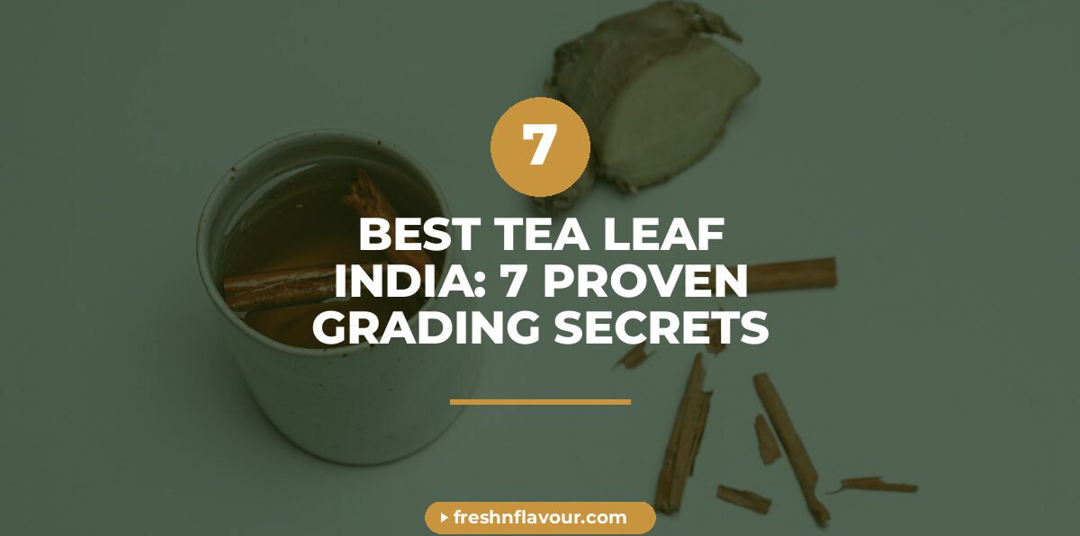 Loose CTC tea granules showing the best tea leaf in India grading test