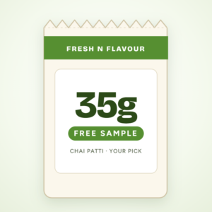 Free 35g Chai Sample